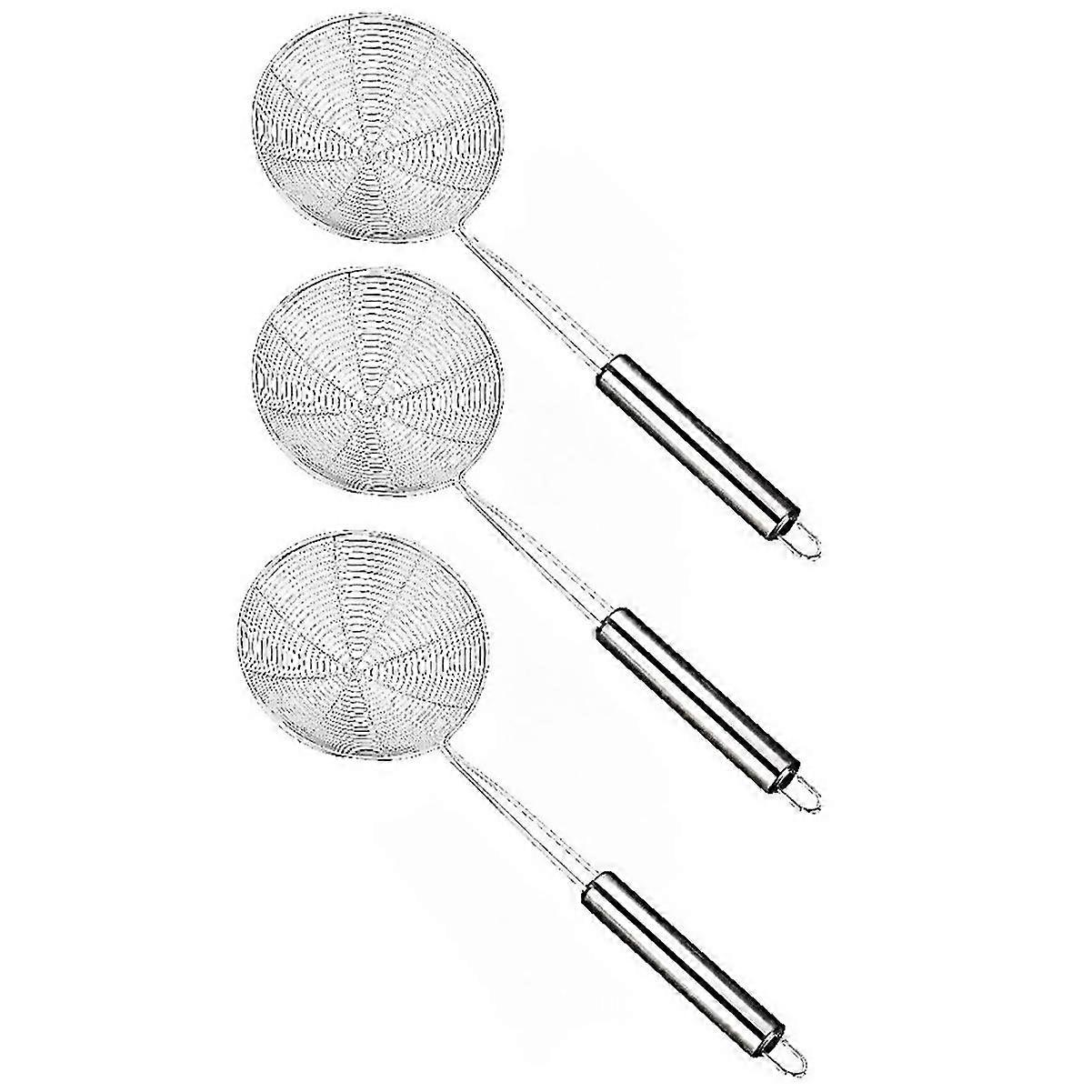 For Skimmer Food Strainer Cookware Colander Frying Strainer