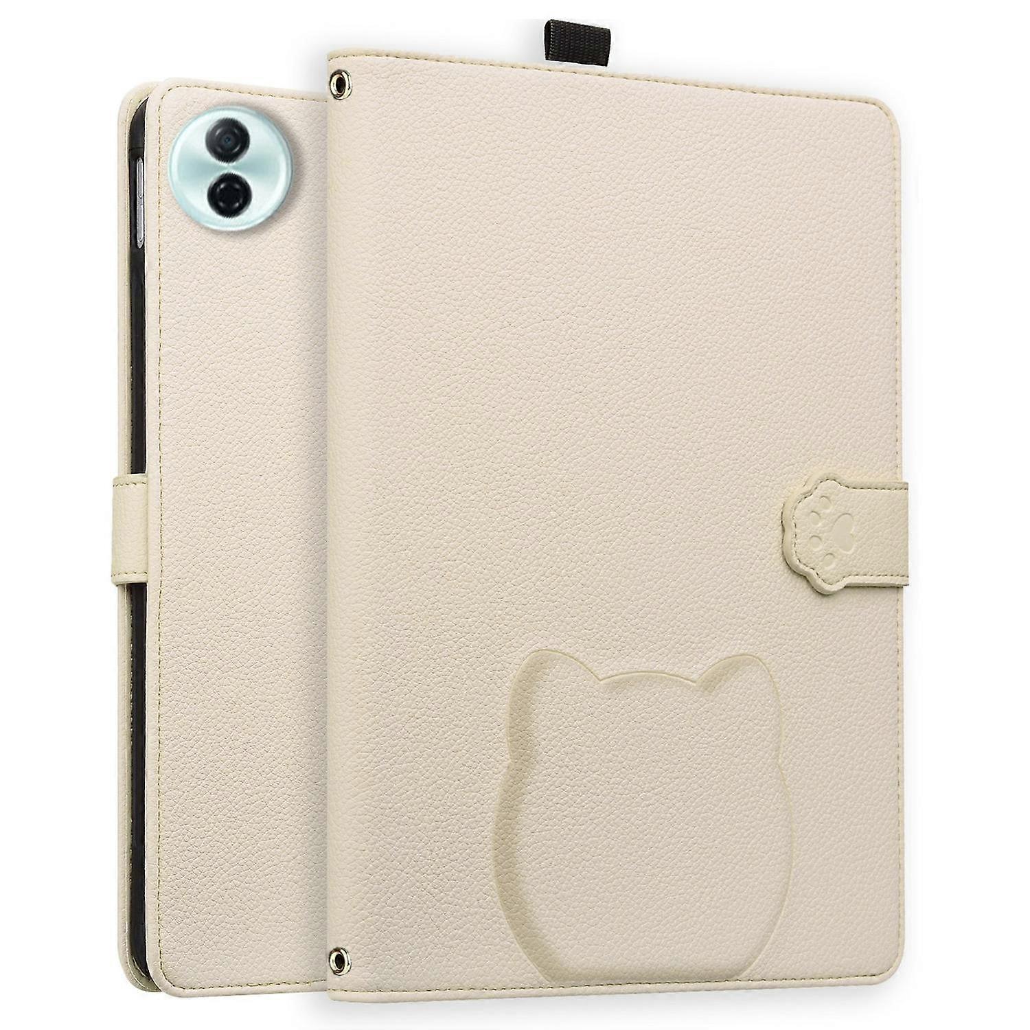 For Honor Pad 10 Case 3D Effect Cat Pattern Leather Stand Table Cover with Wallet,Stylus Holder