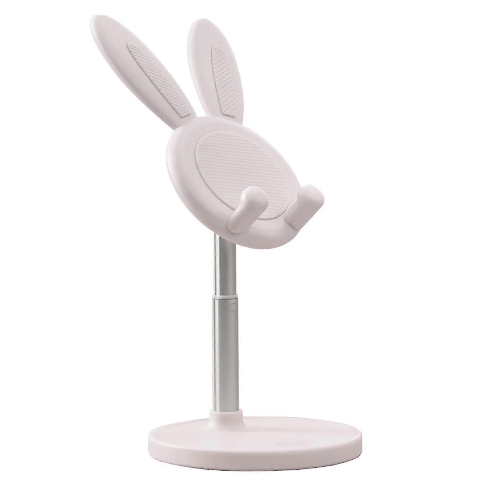 Cell Phone Stand Cute Rabbit Portable Height Angle Adjustable Tablet Phone Desktop Stand for Home Office 2025