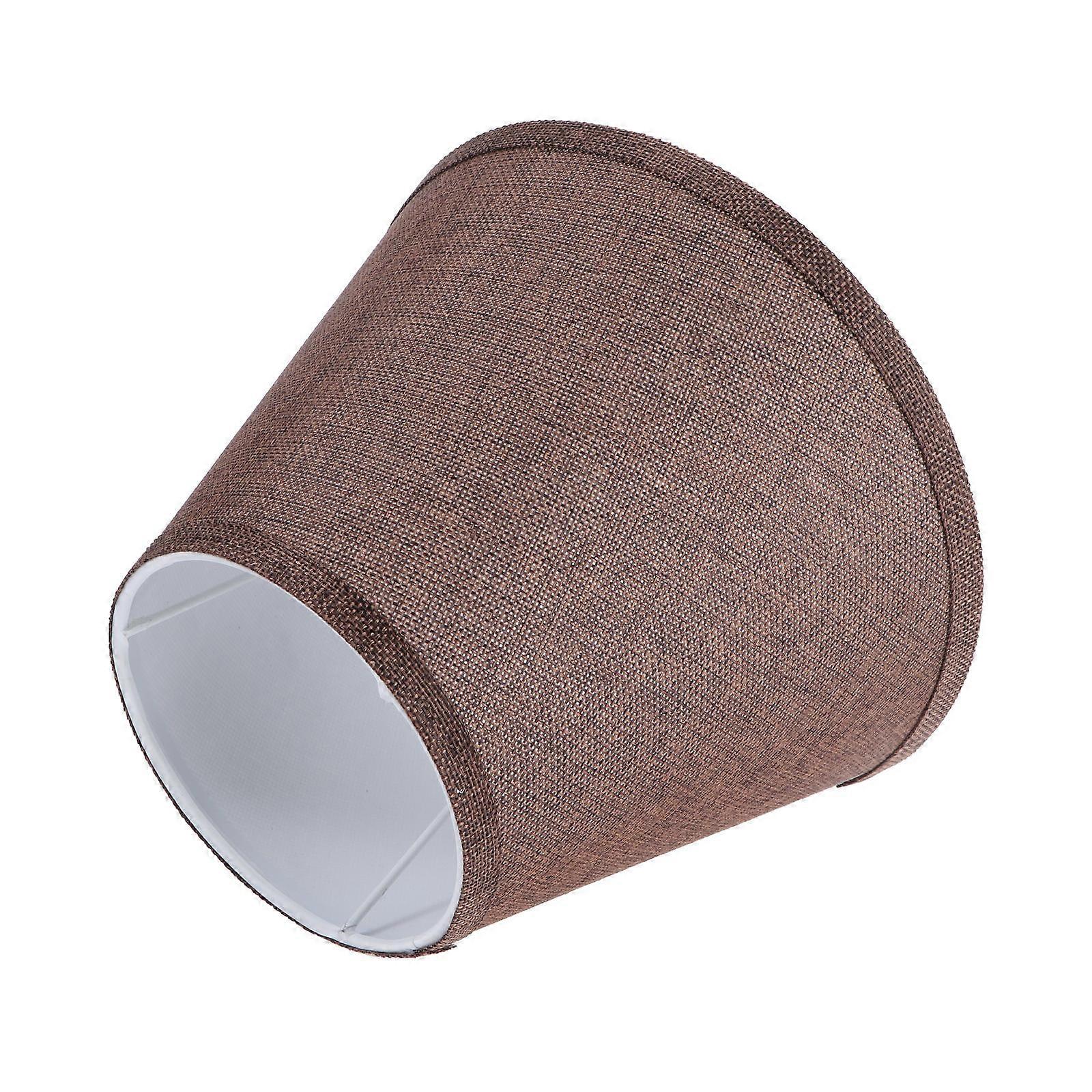 Coffee Fabric Lampshade for Decoration Safe Durable and Lightweight Easy to Carry Store and Use