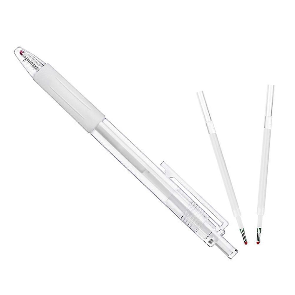 Eye Brow Marker Pen Eyebrow Cosmetics Tool Cylindrical Makeup Tattooing White Plastic Position Mapping 1 Set