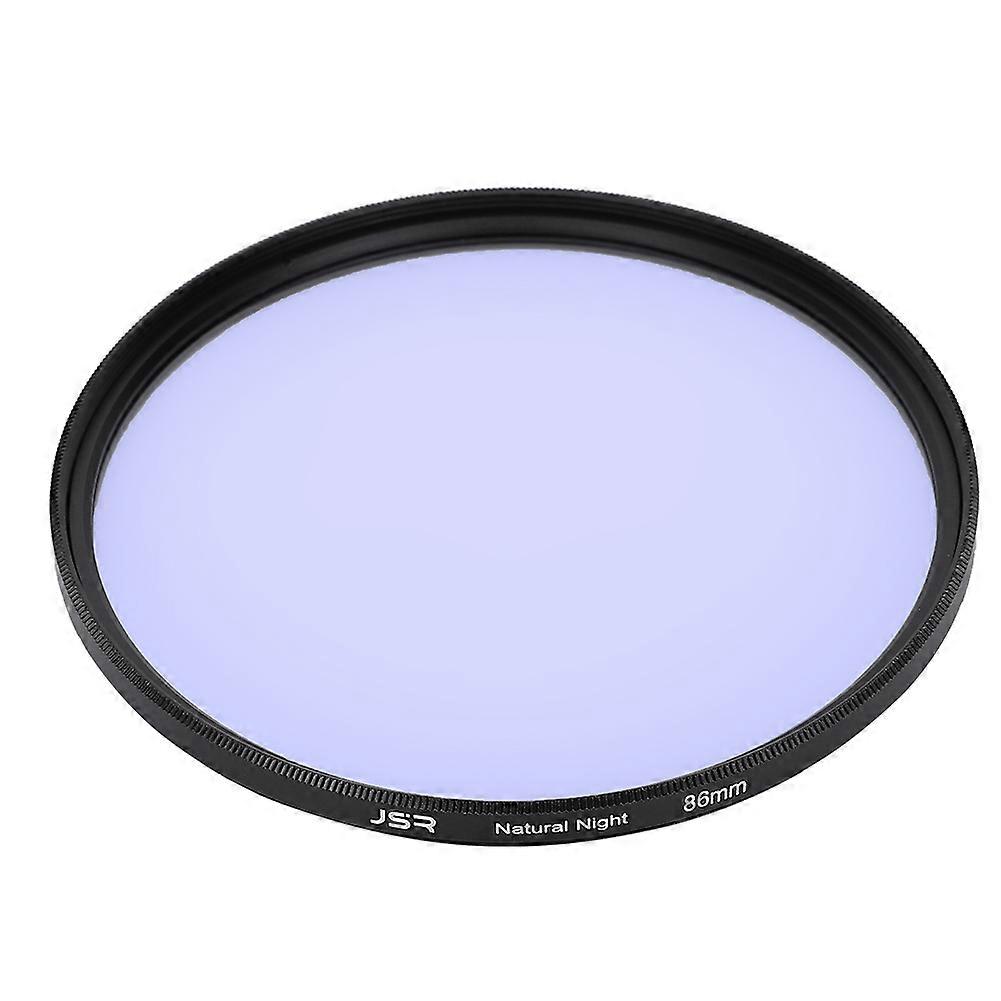 Junestar 86mm Light Pollution Reduction Night Filter Optical Glass Camera Lens Filters for Sky