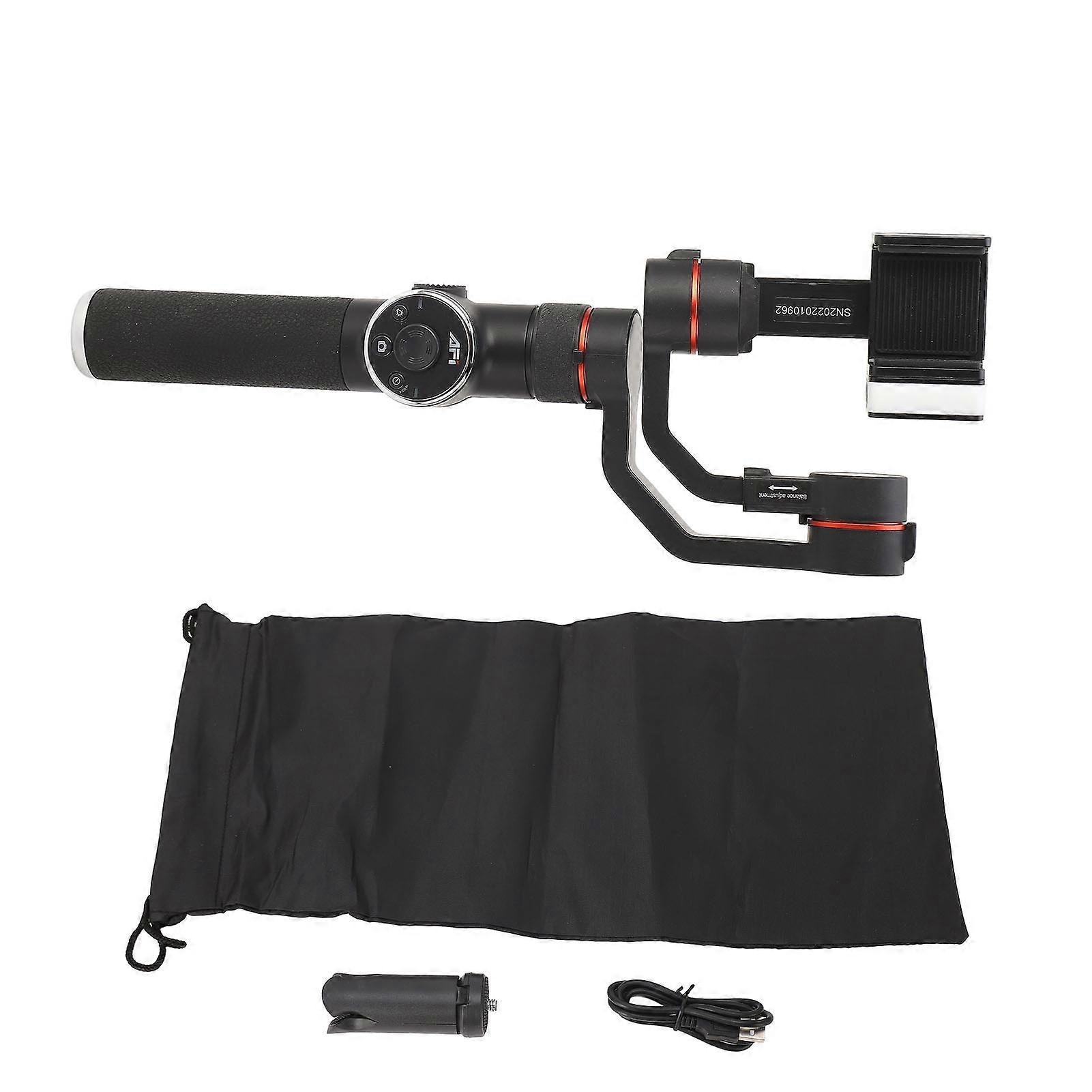 Lightweight Handheld Gimbal with Flash Stabilizer Holder for Smartphones Action Cameras