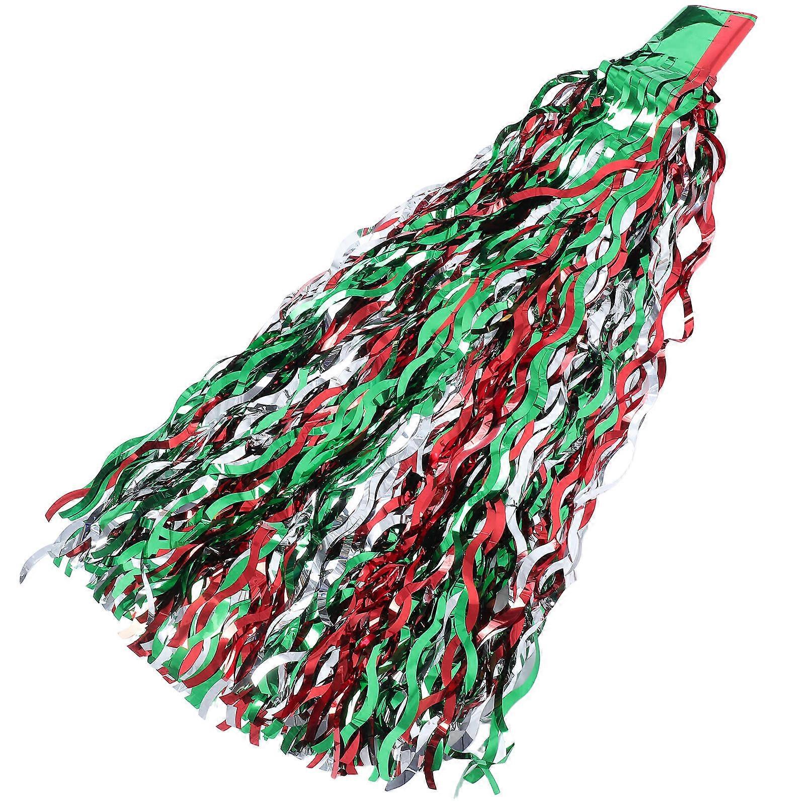 Colorful Plastic Table Skirt with Unique Scimitar Design for Festive Table Decoration 275x75cm