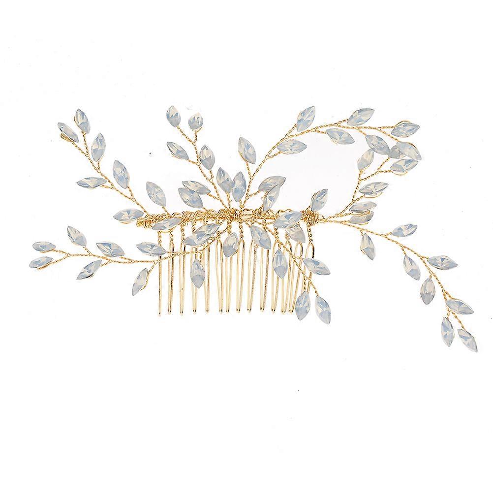 Decorative Hair Comb Accessory Enhances Hairstyles For Girls At Parties And Dinners Available In Elegant White Color In 1Pack