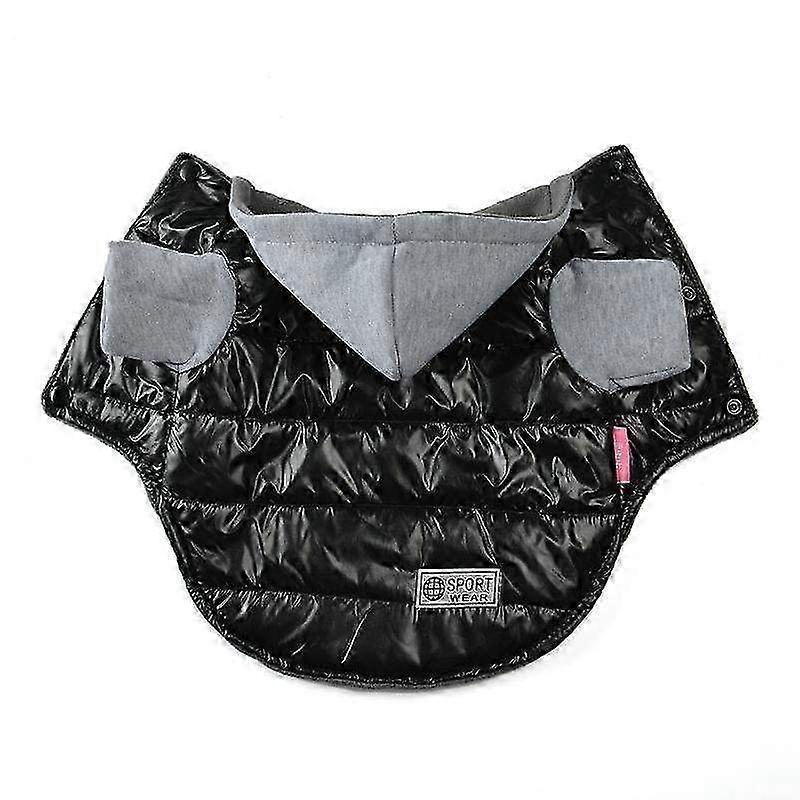 מעיל כלבים חורף צמר חם רך עם קפוצ'ון לכלבים קטנים ובינוניים - מעיל נעים לצ'יוואווה, בולדוג צרפתי, פאג וחתולים