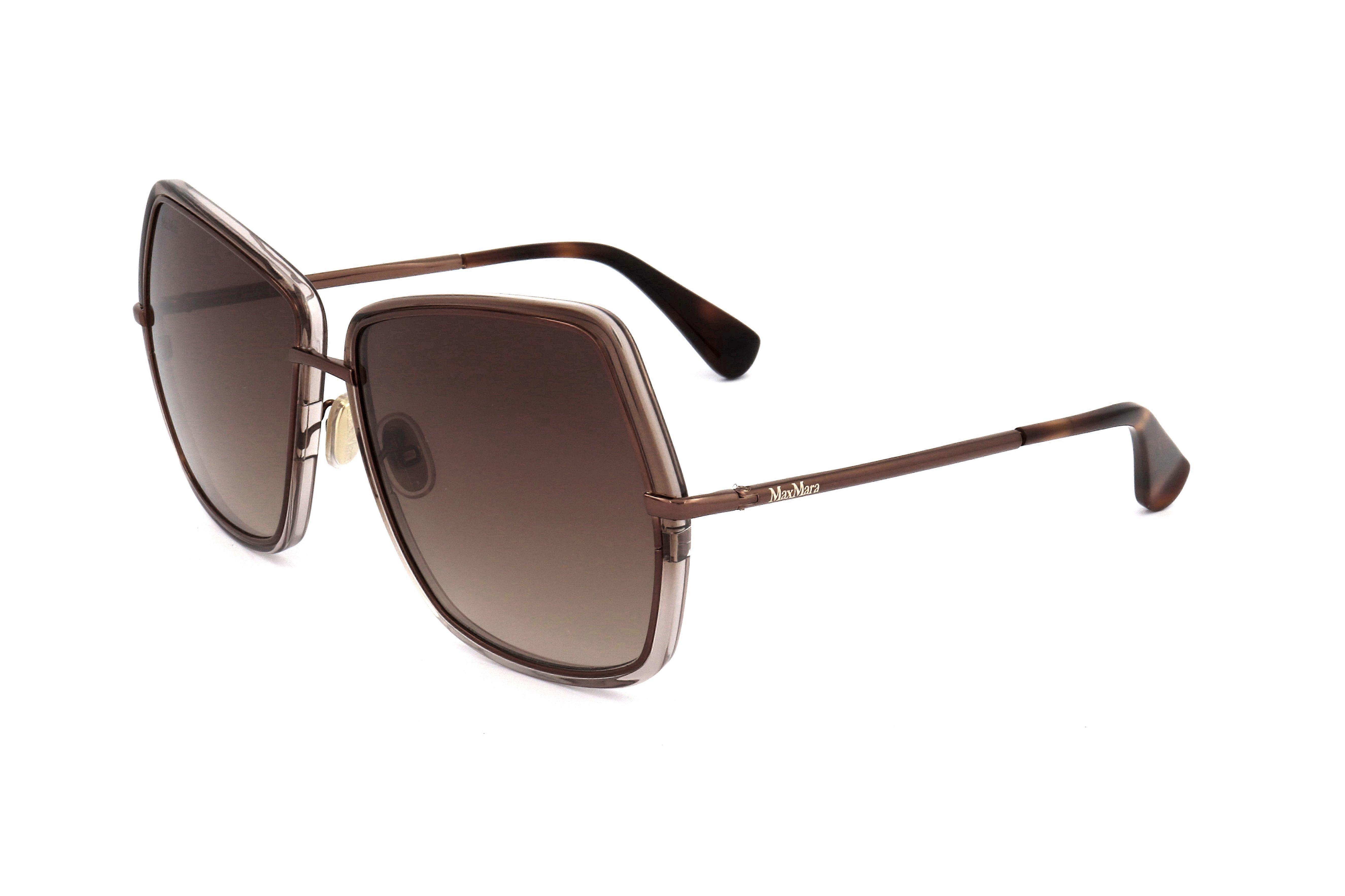 Sonnenbrille MaxMara MM0054 48F GLÄNZEND DUNKELBRAUN 61/15/135 DAME