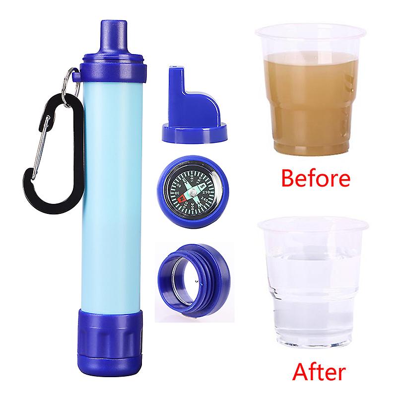 Vattenrenare utomhus överlevnad filter camping vandring nödelement