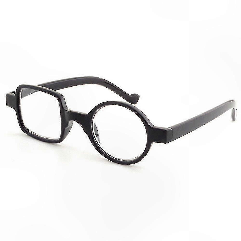 Lunettes de lecture carrées rondes à imprimé léopard pour femmes et hommes Presbytie Design rétro élégant Lunettes unisexes à la mode