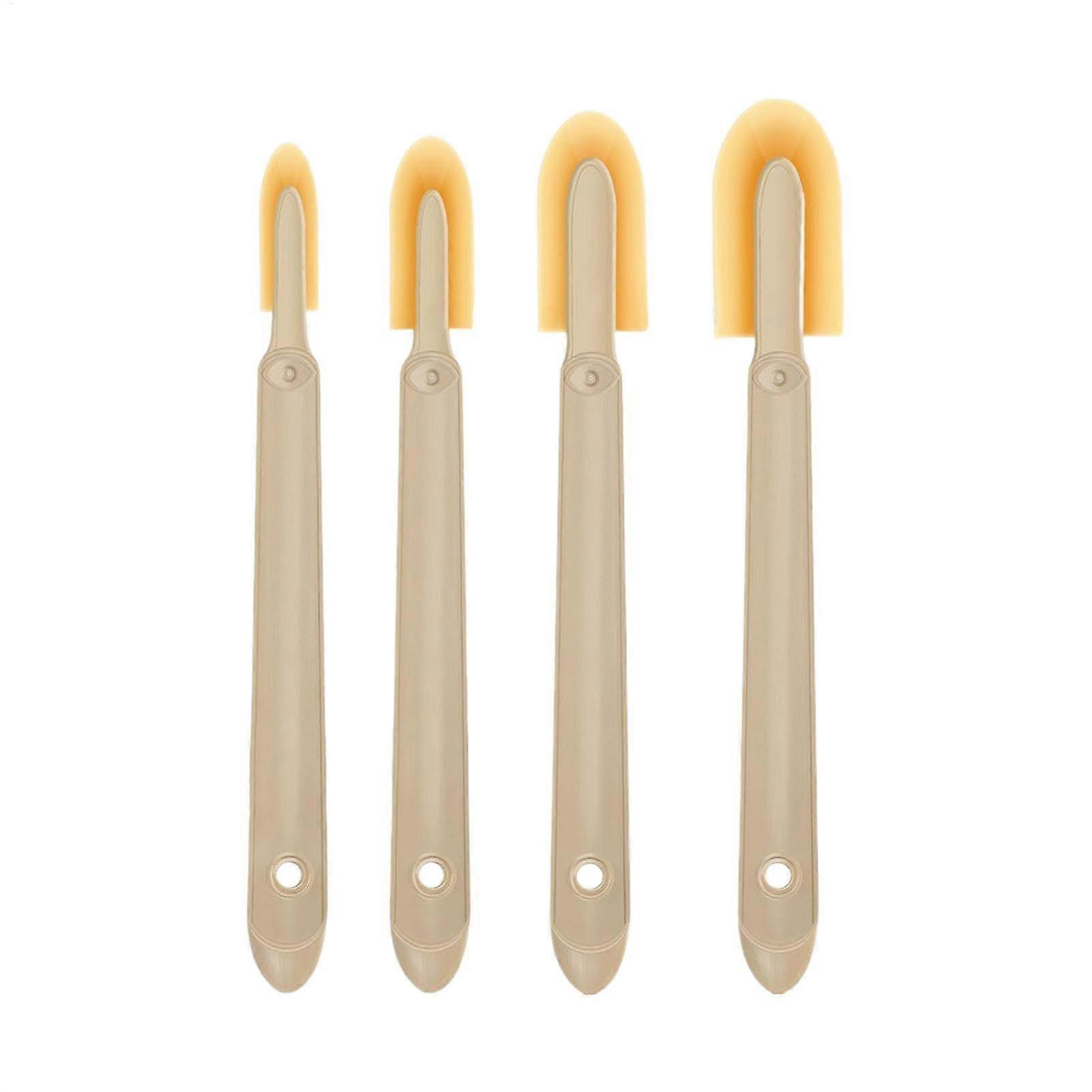 Caulking Applicator Set, 4 Piece Grout Tool with Smoothing Spatula for Easy Sealing and Seamless Floor Surface Application