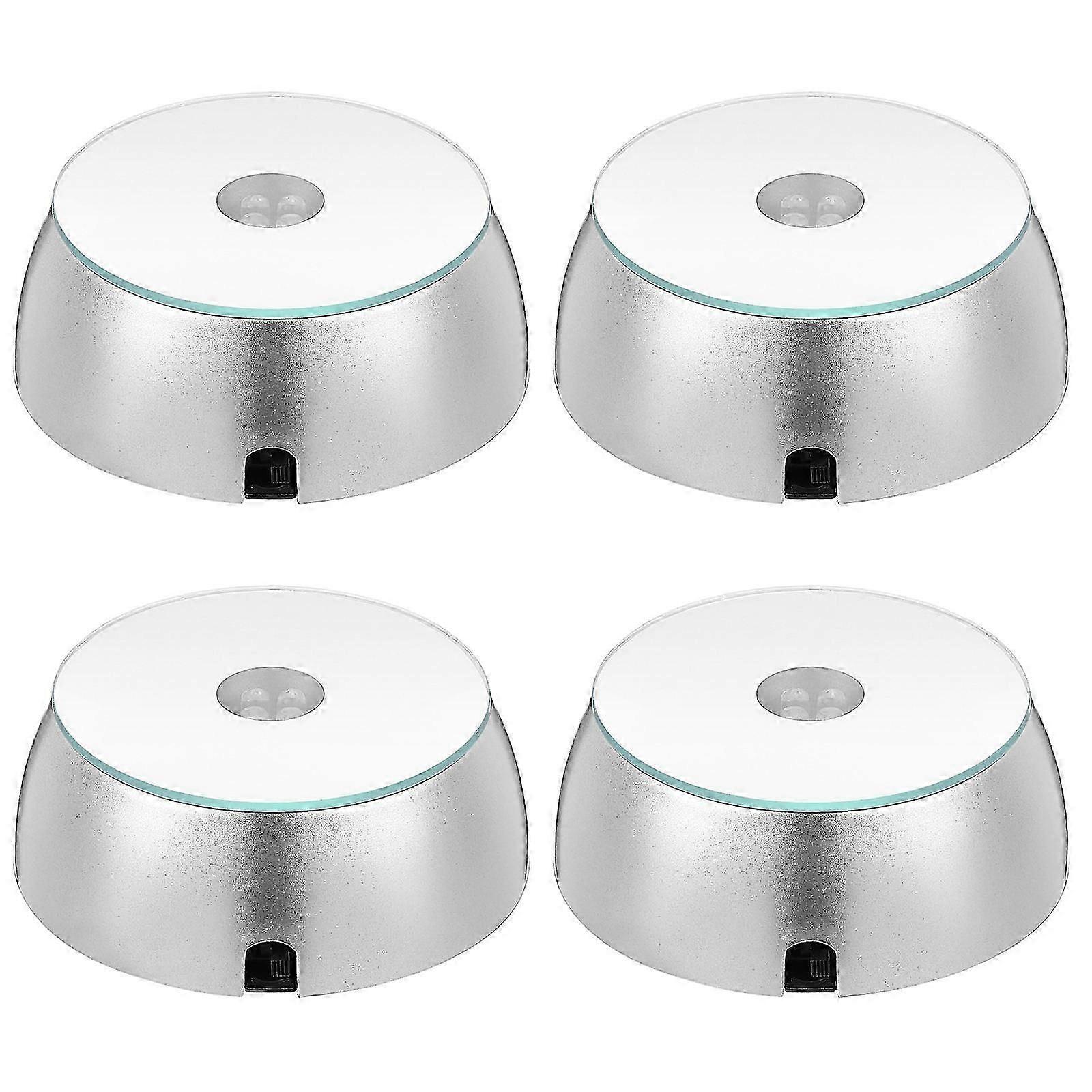 Led Light Display Base Round Home Use 4Pcs