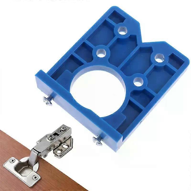 35mm DIY Locator Accurate Wood Fixing Hinge Drilling Jig Guide Door Opener Hidden Cabinet Accessories Tool