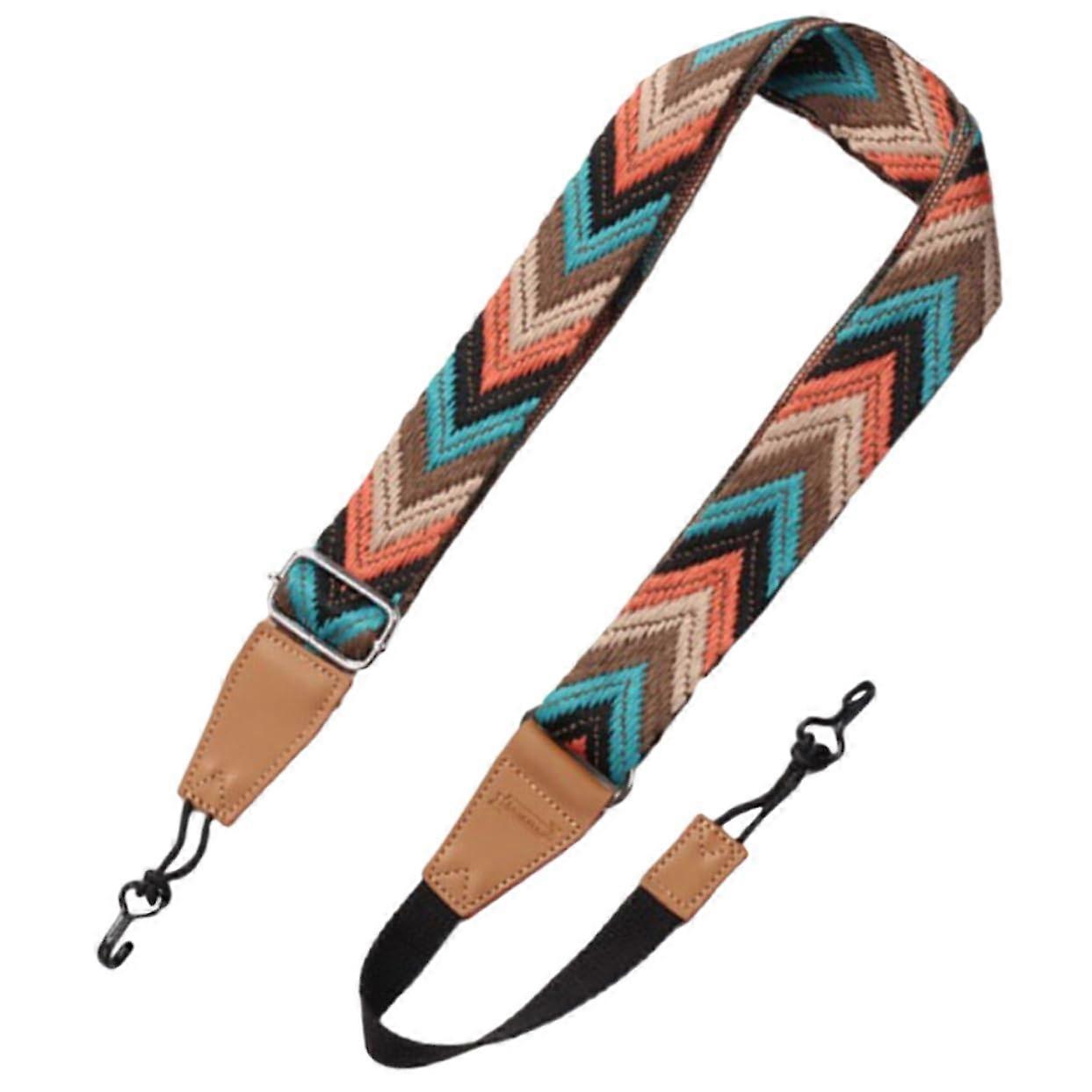 Adjustable Ukulele Strap Universal No-Drill Design Double J-Hooks For Soprano Concert Tenor Ukuleles