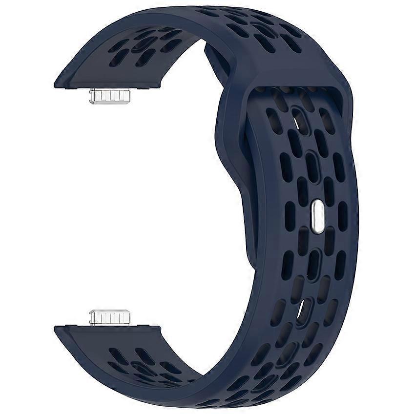 Watch Strap Mesh Reverse Buckle Watch Band for HUAWEI Watch Fit4/Watch Fit4 Pro/Watch Fit3 Midnight Blue