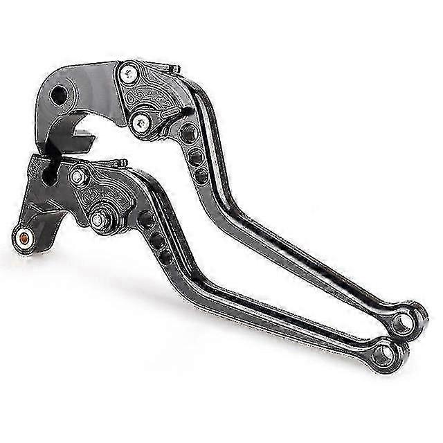 1 Pair Optional Color High Quality Aluminum Alloy Handlebar Levers Brand Motorcycle Long Cnc Brake Clutch Lever Fashion
