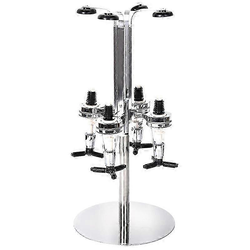 الحائط موقف الروتاري 4 زجاجة النبيذ البيرة المشروبات الكحولية موزع المنزل بار بورر الرف النبيذ Juic