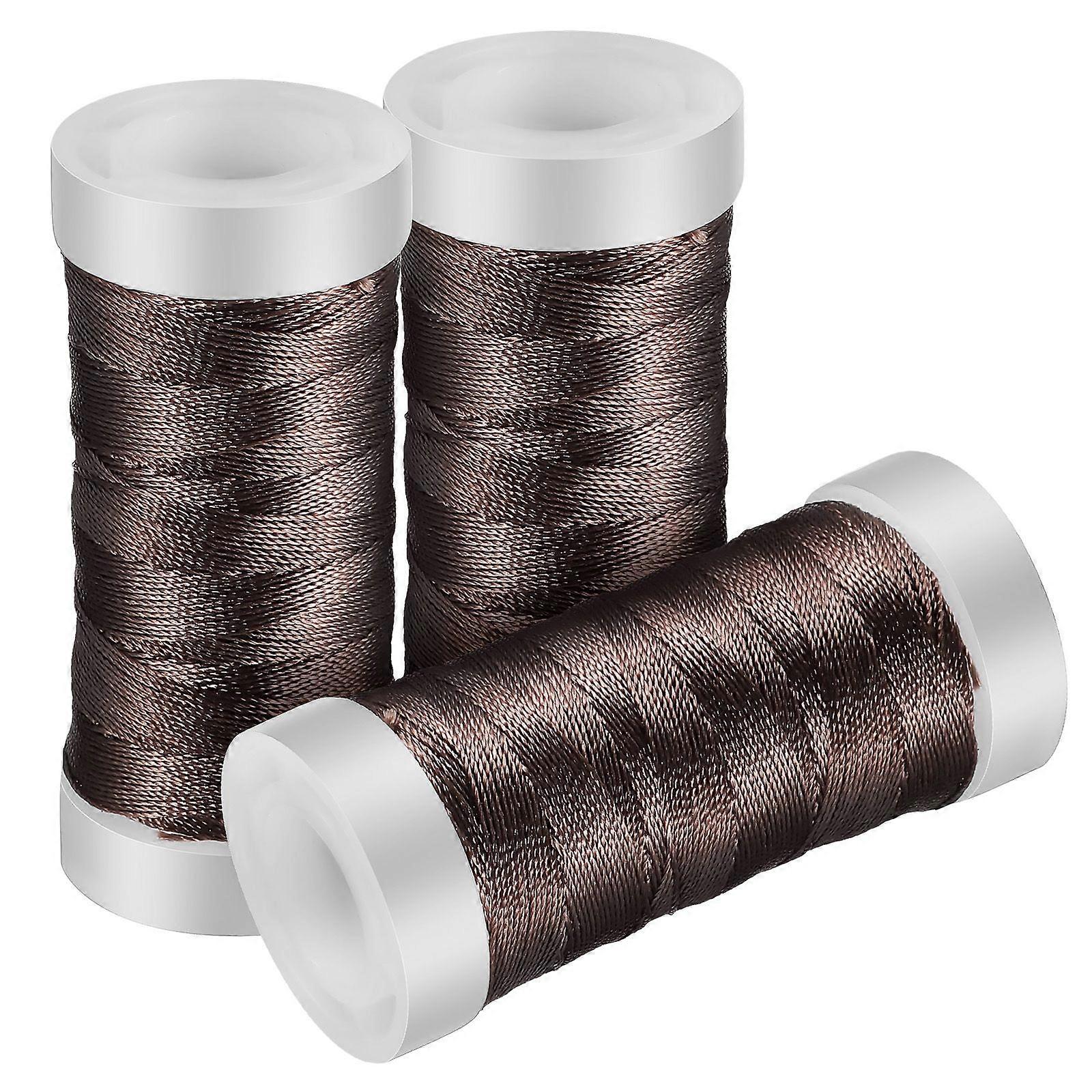 3 Spools Tassel Making Threads Bracelet Strings Craft Threads Stitching Threads Hand Sewing Threads Jewelry Strings Ropes