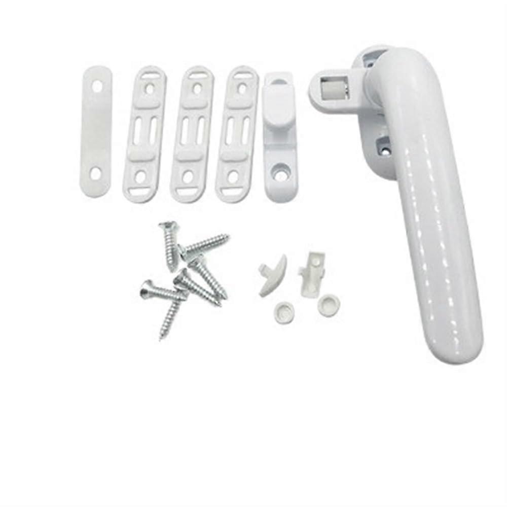Fenstergriffe Lockable Aluminium Alloy Window Handle Set With Lock For Sliding Doors White Right Hand Replacement Parts