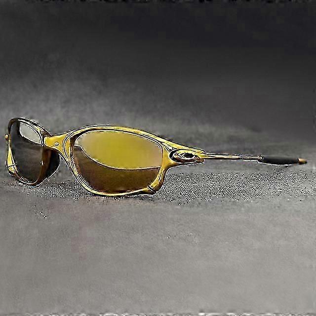 Ulkolasit Metalliseoskehys Miesten lasit UV400 Ratsastuslasit Polarisoivat Pyöräilyn aurinkolasit Pyöräilyn aurinkolasit Oculos