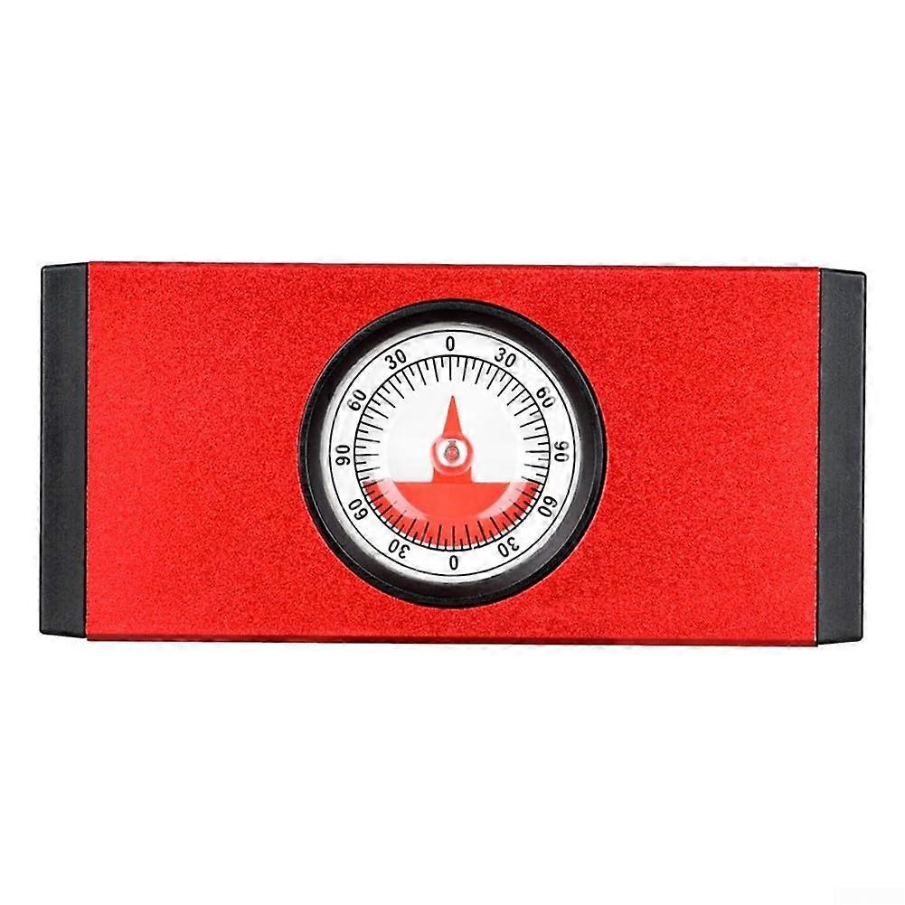 Portable magnetic angle measuring tool, for interior decoration techniques.