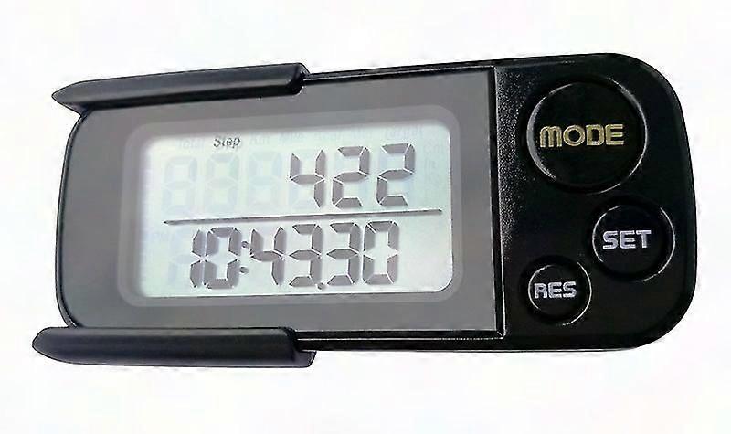3D TriSport Pedometer with Free eBook - Step Counter, Calorie Tracker, Distance & Daily Goals