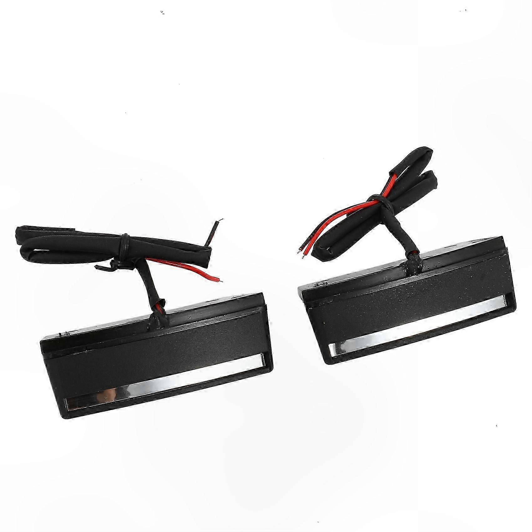 Red Rearview Mirror Turn Signal Lights for 2001-2017 GL1800 Motorcycles with ABS Premium Audio System