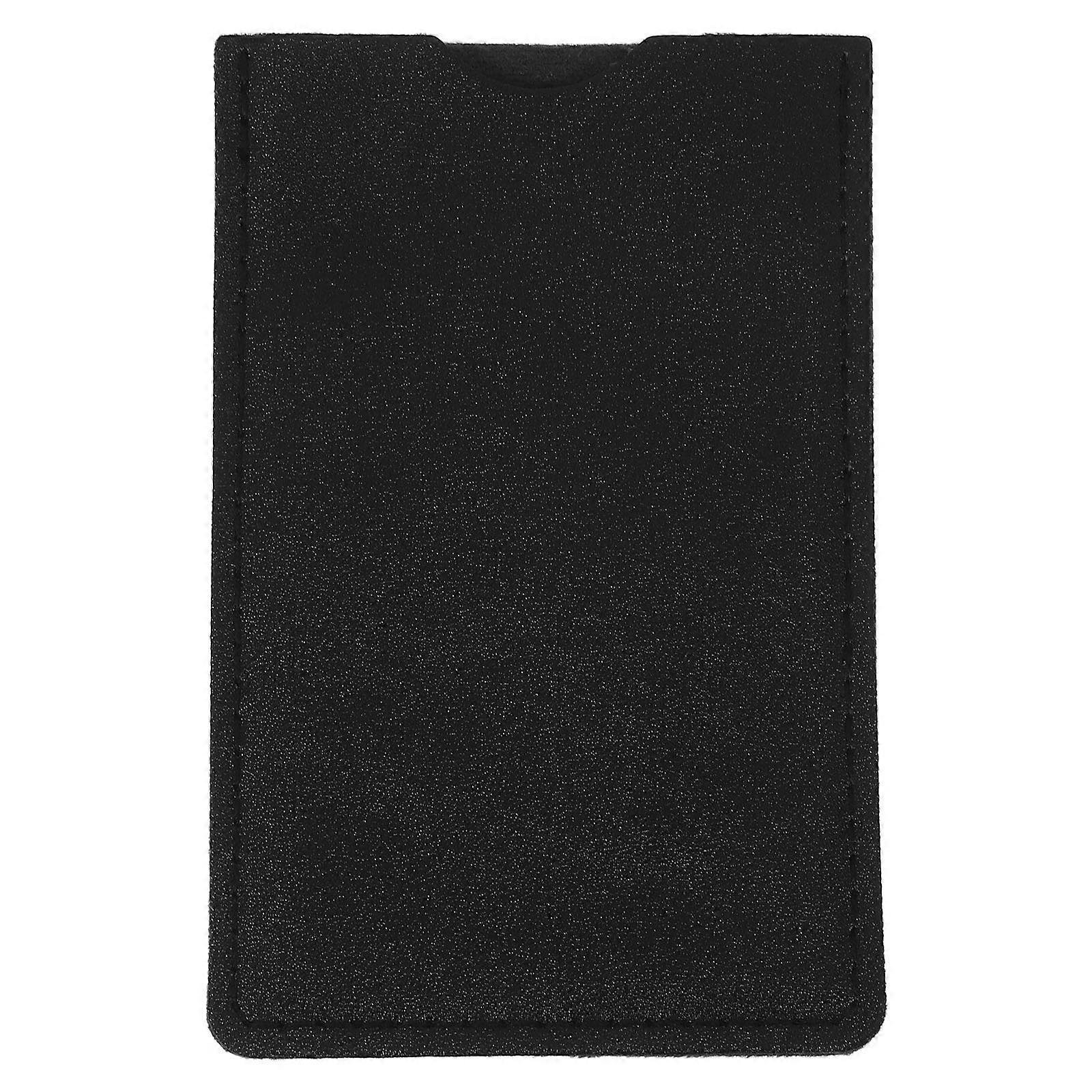 Folding Beard Comb Bag for Storage with PU Case Black