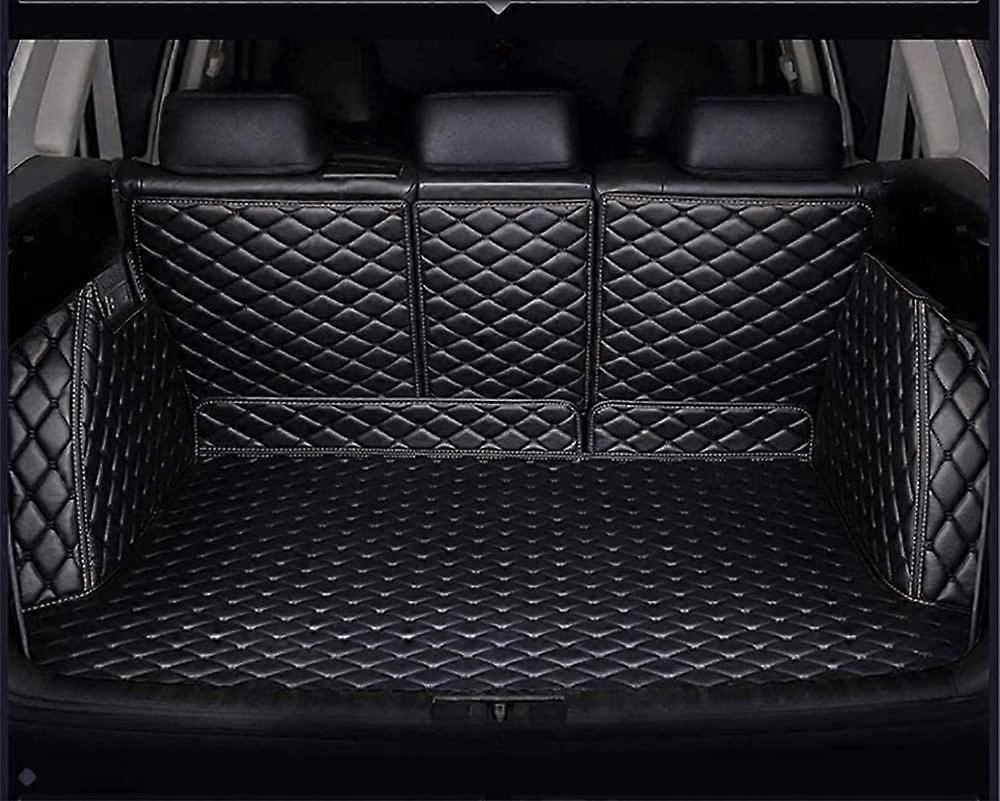 Full Coverage Leather Car Boot Mats Liner for Jaguar EPace 2018