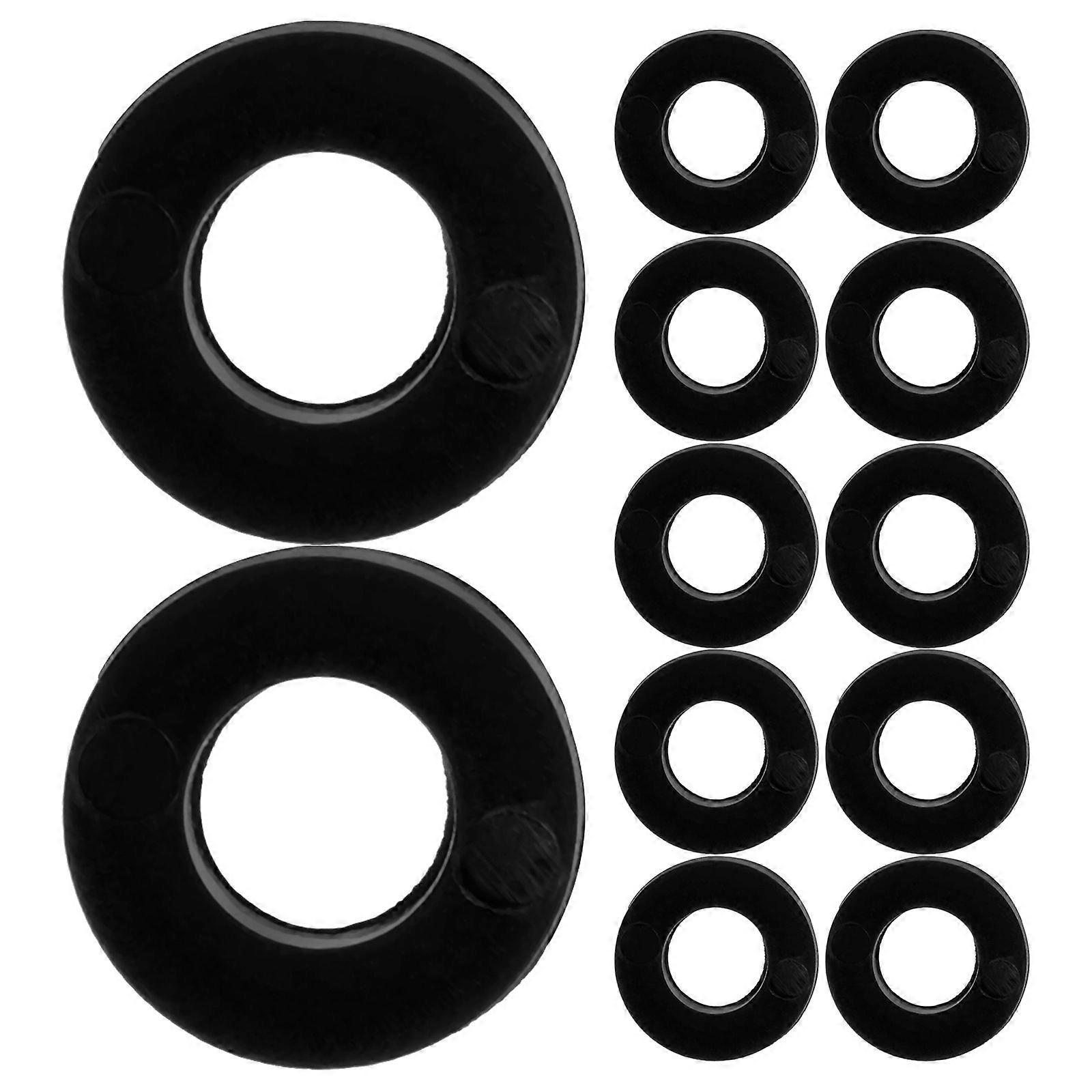 Plastic Drum Washers 100pcs for Drums – Non Slip Replacement Pads to Reduce Noise and Improve Tone for Percussionists