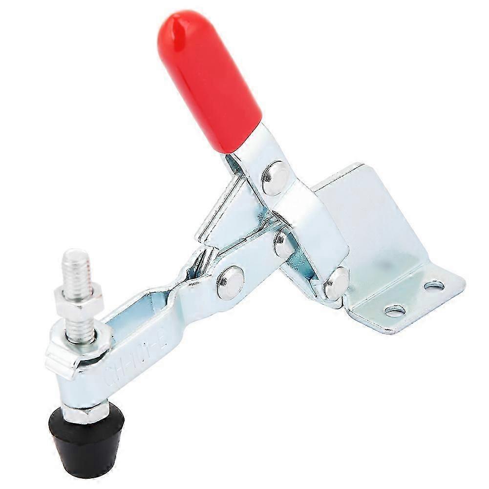 100KG Iron Galvanized Quick Fixed Toggle Clamp Vertical Clamp Hand Tool