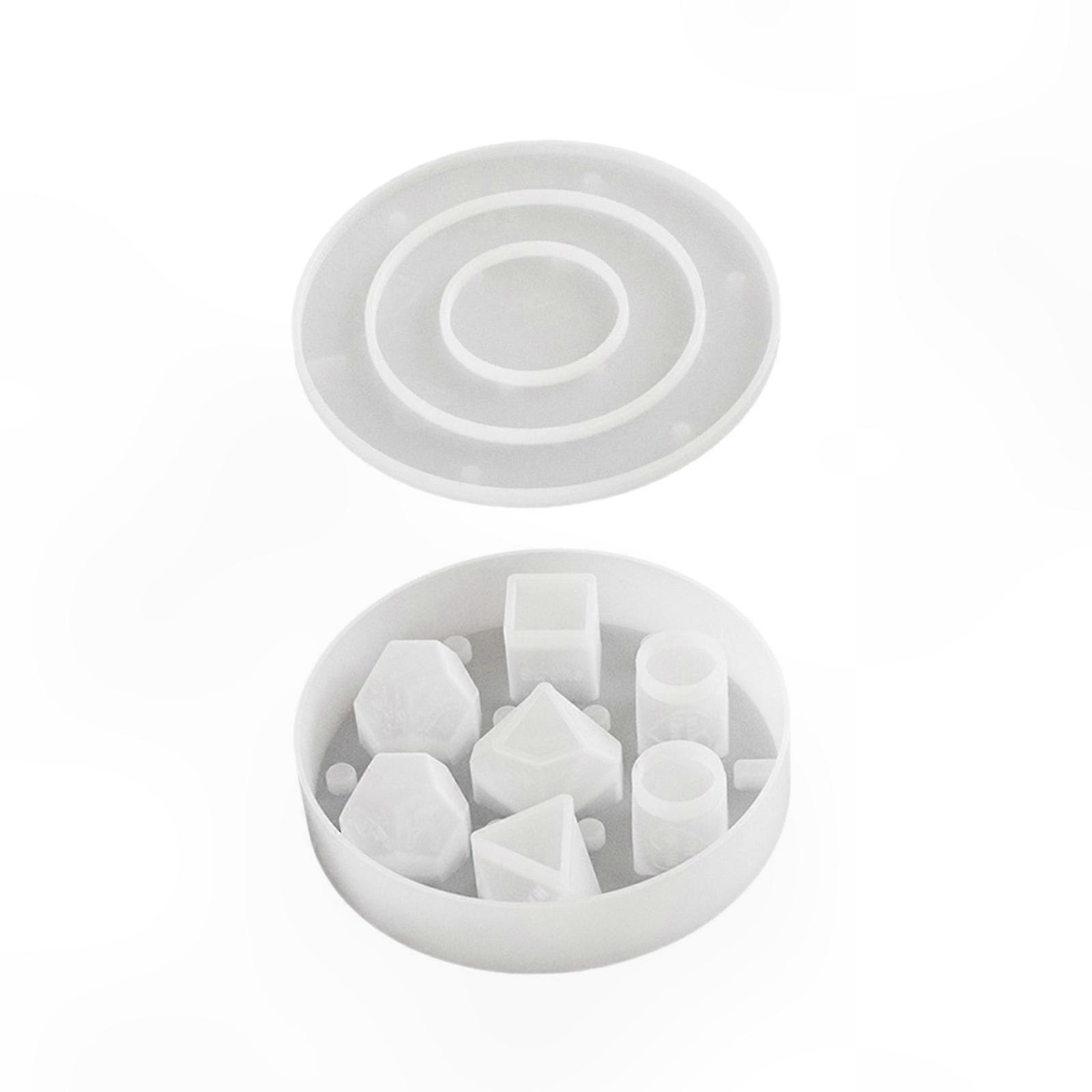 Silicone Molds for Resin Dice Crafting - Easy-to-Use Alphabet Dice Mold for Jewelry Projects