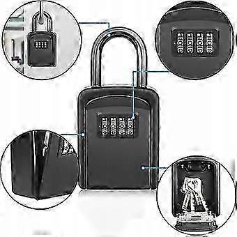 Waterproof Key Safe Box With Combination Code