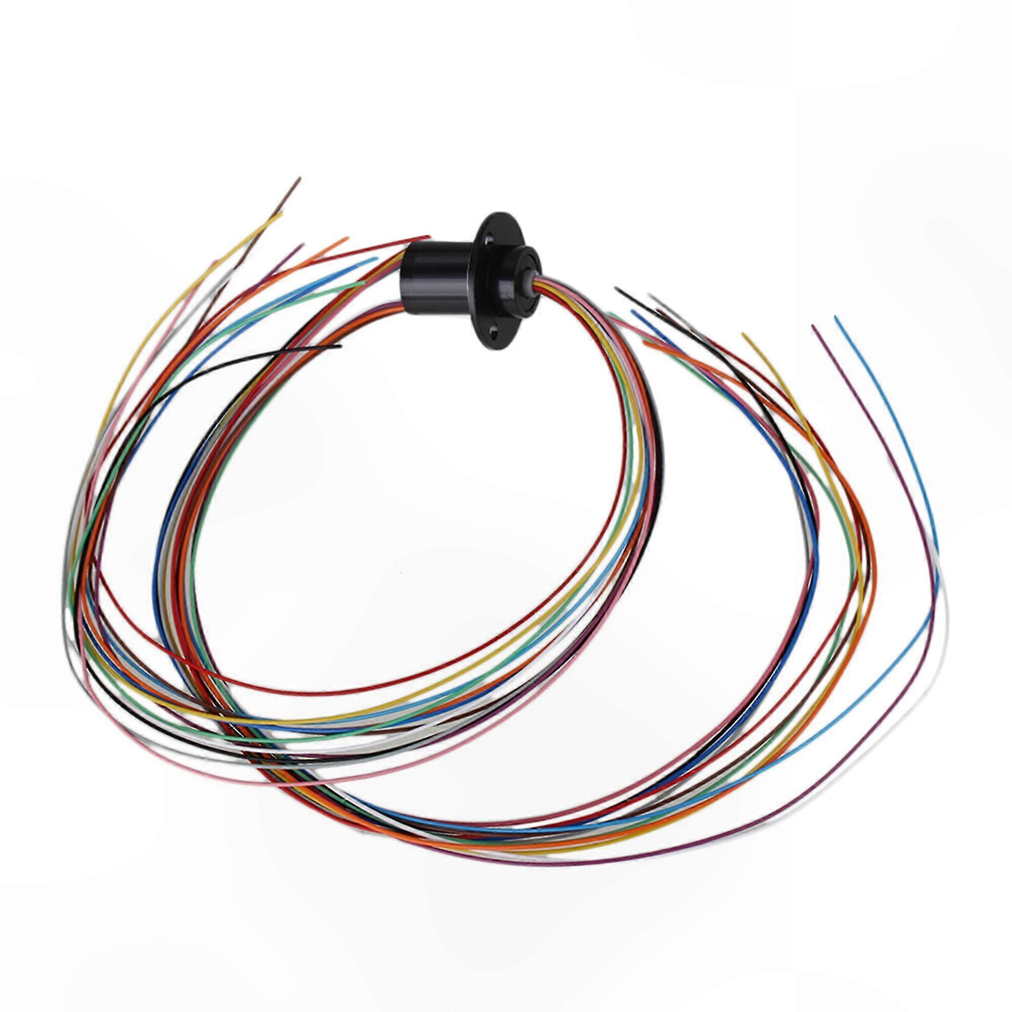 Black Metal Slip Ring with 12 Wires for AC240V Wind Power Generator Connection
