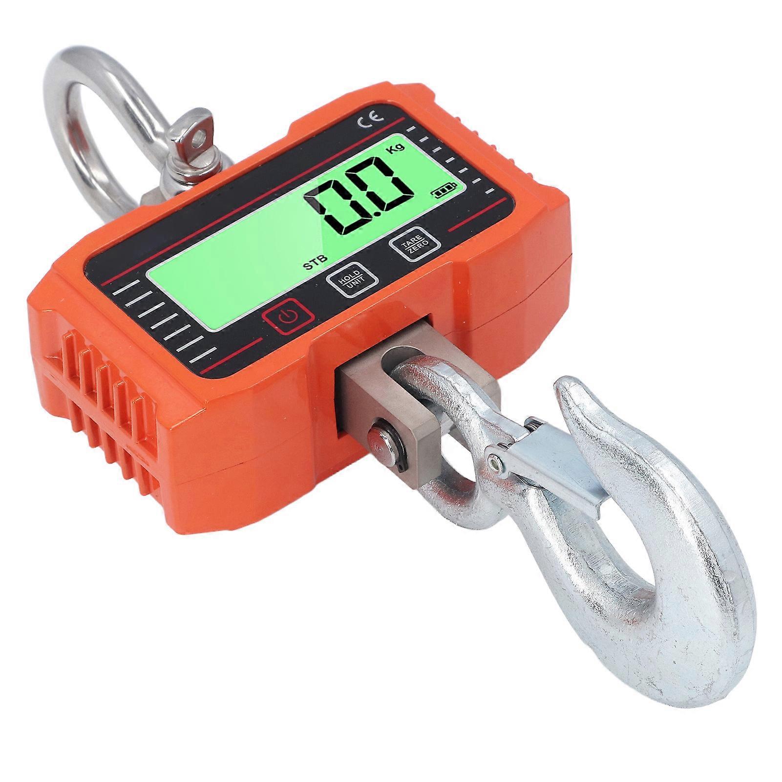 Digitale Hängewaage OCS-P7 4400lb Kapazität Orange LCD-Display