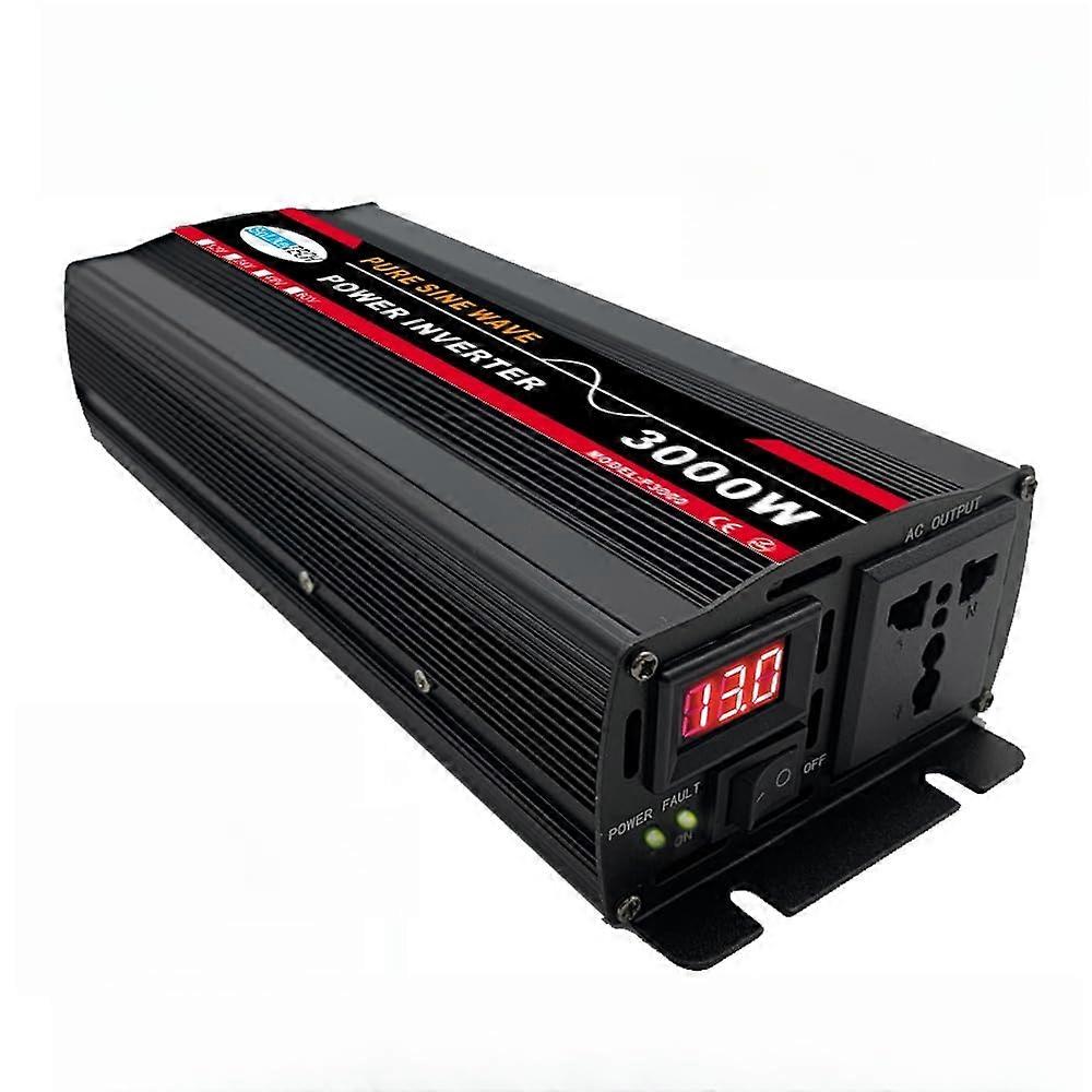 Car Power Inverter 24V DC To 220V AC Pure Sine Wave, 2000W Output