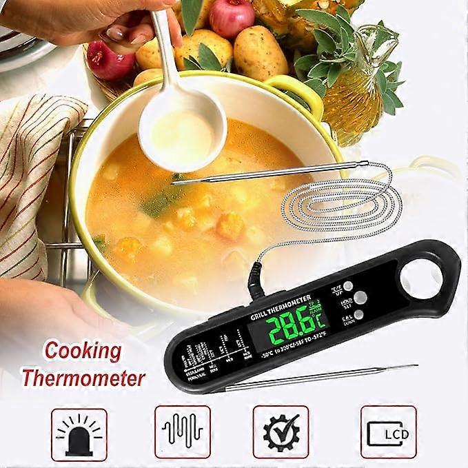 Oven temperature probe thermometer