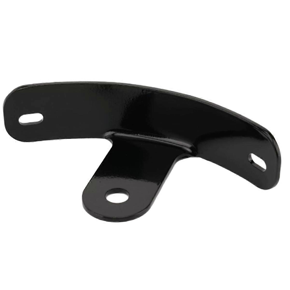 Curved License Plate Bracket for Iron