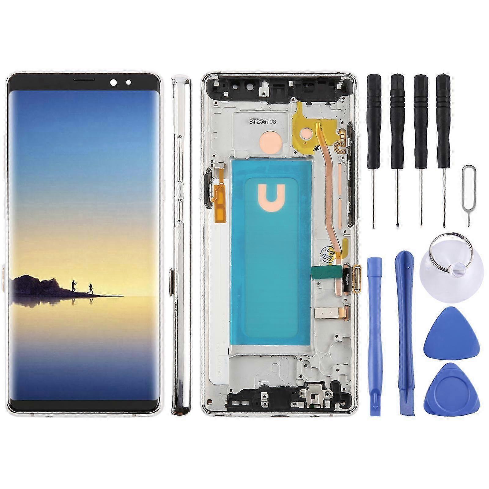 2025 For Samsung Galaxy Note 8 SM-N950F 6.25 inch TFT LCD Screen Digitizer Full Assembly with Frame