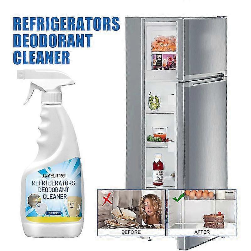 Refrigerator Deodorant Cleaner Spray - Eliminates Odors in 1-3 Uses, 120Ml for Inside Freezer & Fridge