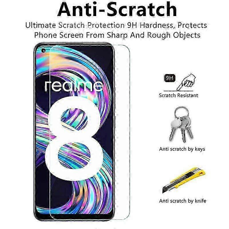 4IN1 Tempered Glass For Realme 9 Pro Plus Camera Screen Protector