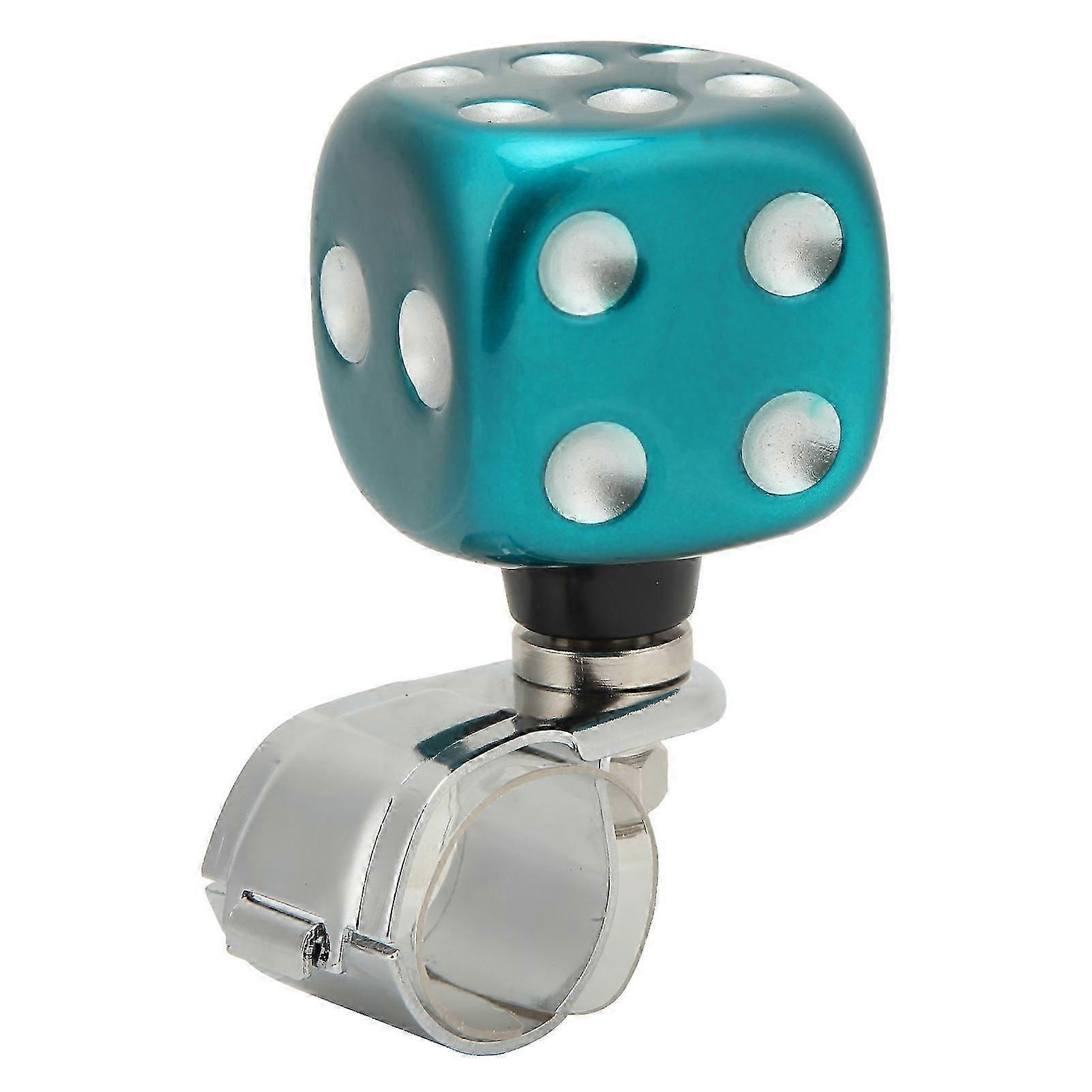 Power Handle Spinner, Würfelform Auto Lenkung Lenkrad Spinner Fahrzeug Griff Spinner Nahtlose Integration