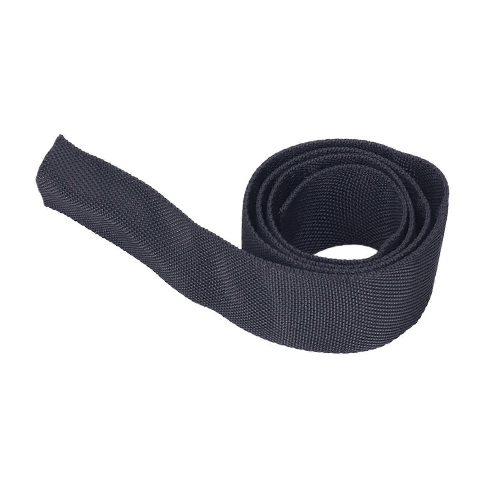 Winch Cable Protective Sleeve For Traction Application, Polyester Black Cover, 3cm X 100cm Replacement Multipurpose