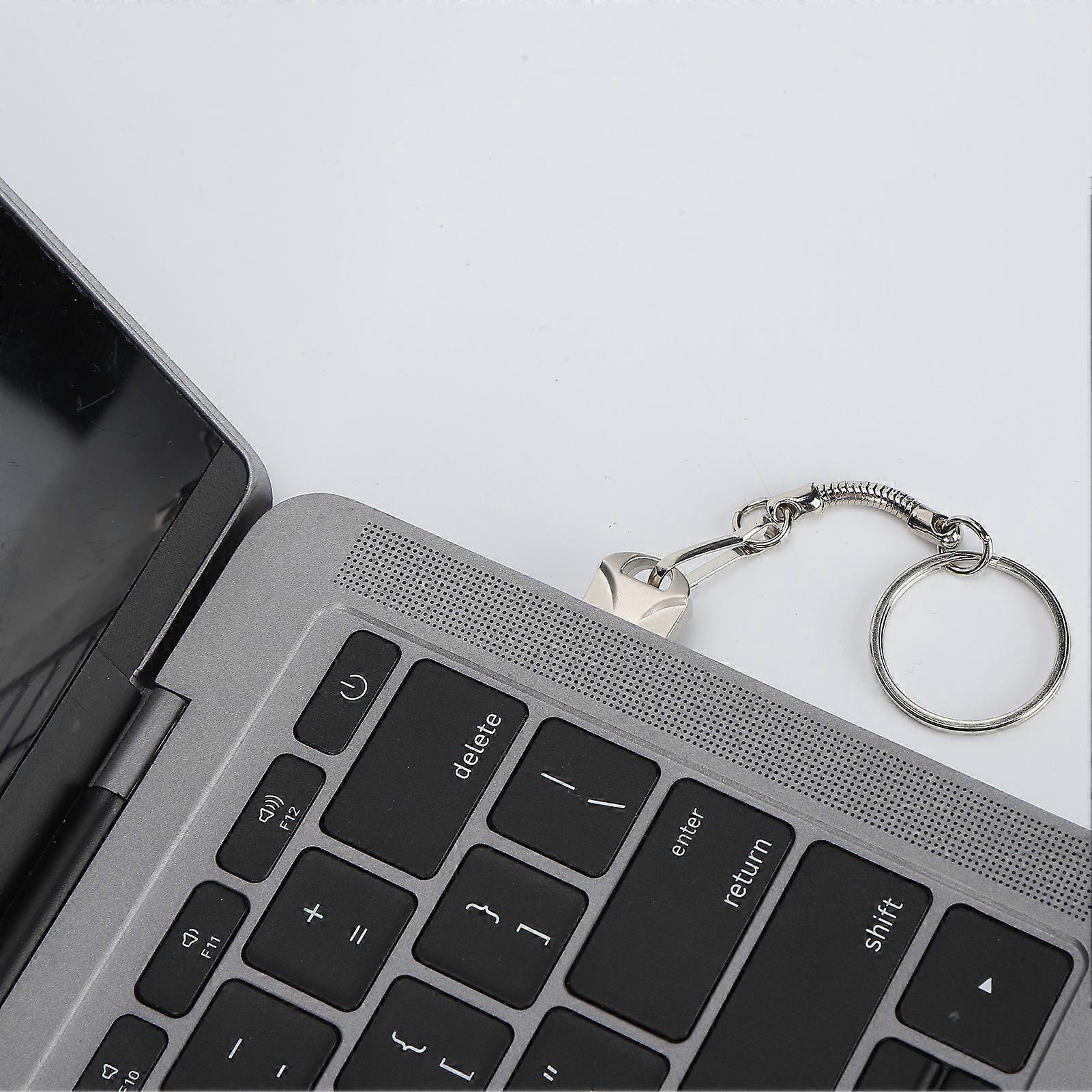 64GB USB 2.0 Flash Drive Metal + ABS Memory Stick for PC & Mac