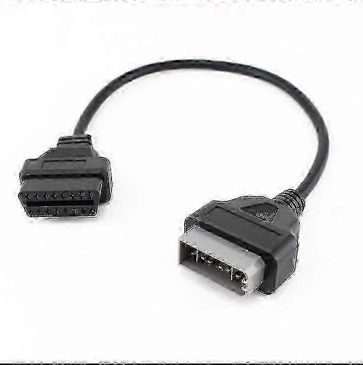 2025 For Nissan Obd1 To Obd2 Car Scanner Adapter Wire 14 Pin To 16 Pin Convert Cable Car Diagnostic Scan Tool Connector Adapter Cord hwyno.469