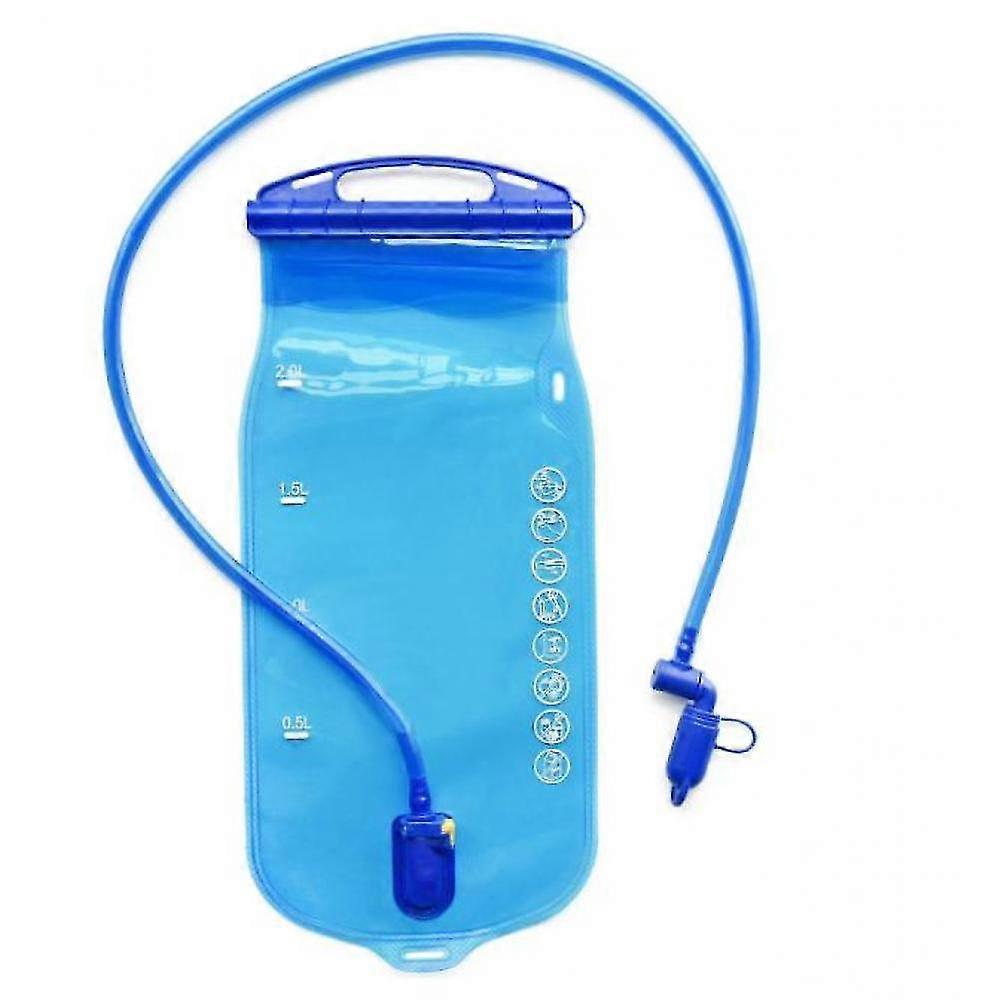 Udendørs vandpose Foldable Bjergbestigning Vandpose Cykling Supplies (2L)