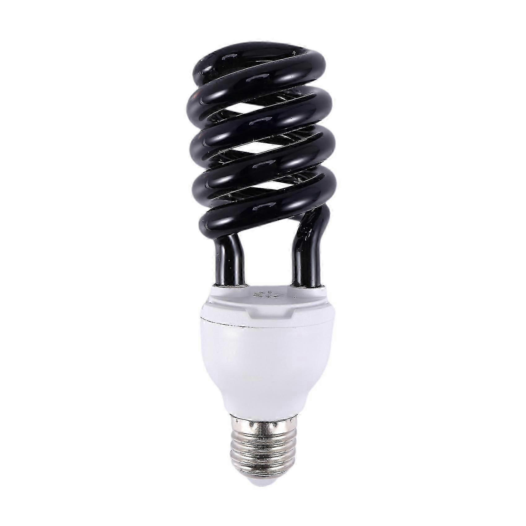E27 40W UV Blacklight Fluorescent Spiral CFL Bulb 220V Lamp for Disco Detection