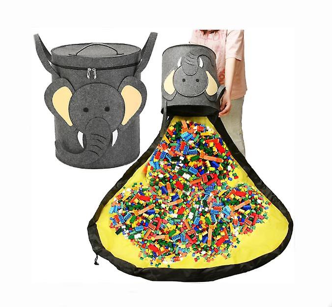 Toy Storage Organizer And Play Mat, Large Portable Storage Bags, Lego Storage Baskets