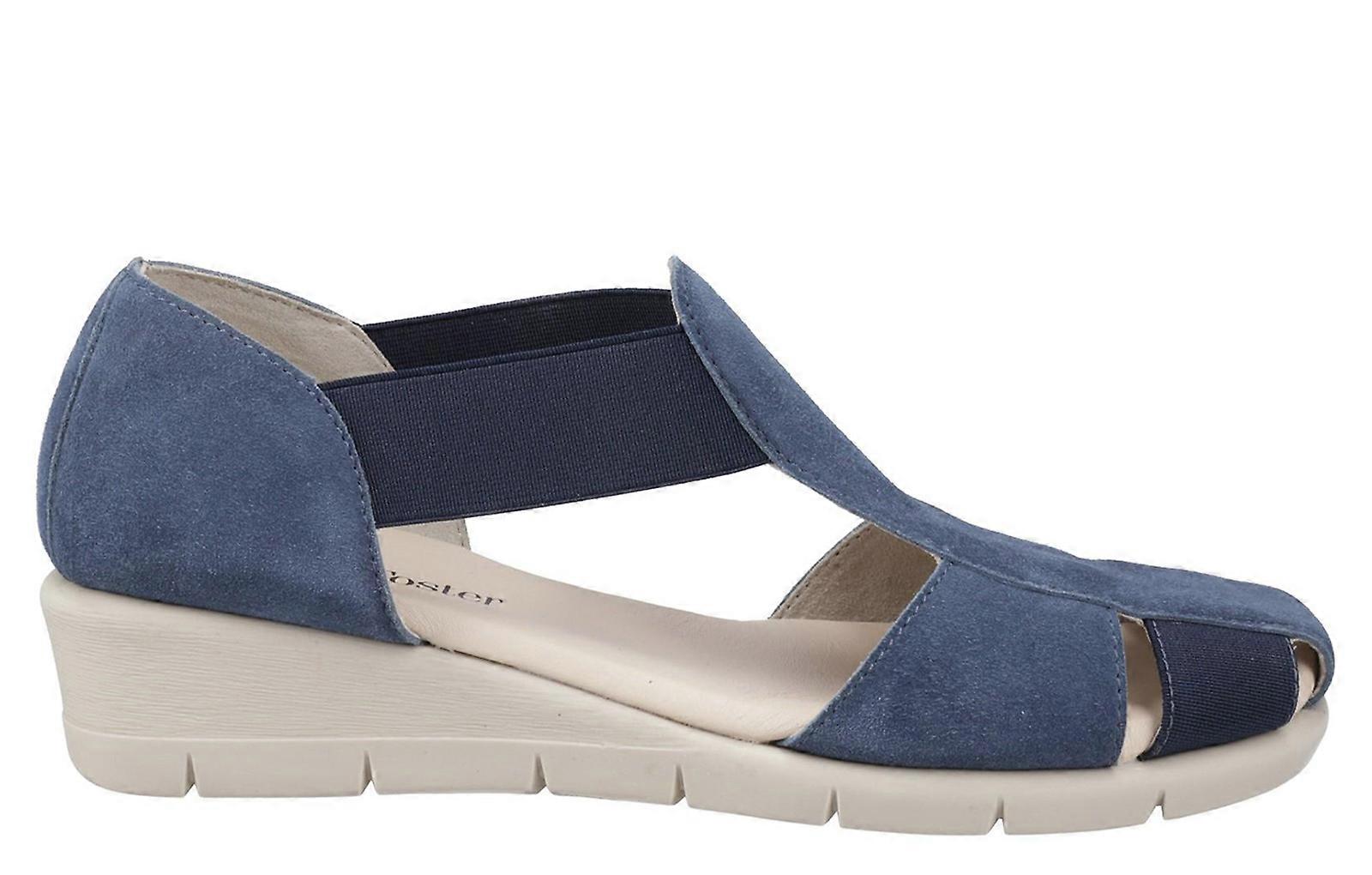 Fleet & Foster Dolly Memory Foam Shoes Navy