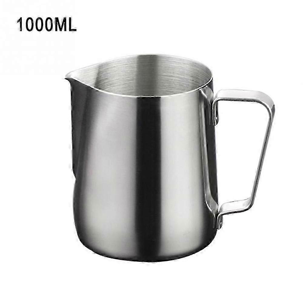 Melkekanne i rustfritt stål - S150-1000ml - Ideell for Cappuccino