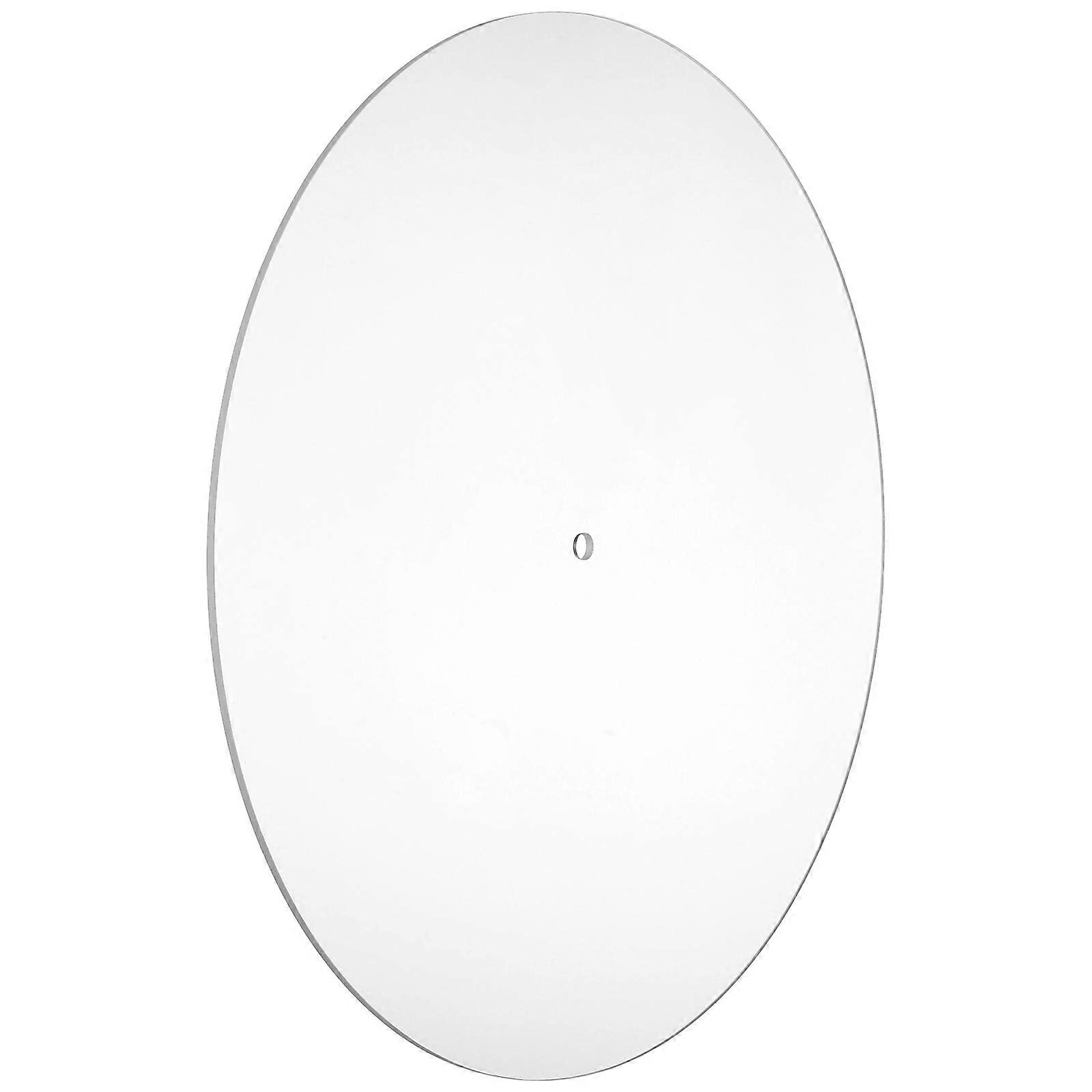 2Pcs Acrylic Turntable Mat for Static Reduction Vinyl Record Accessories